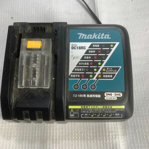 ■ Makita マキタ DC18RC 7.2-18V用 急速充電器 AC100V専用 バッテリー充電器 中古 ★の画像2