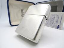 純銀 スターリングシルバー 925 アーマー Armor ジッポ zippo 2009年_画像4