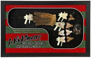  A Nightmare on Elm Street Part5do Lee child freti glove. original * template set frame Pro p store COA