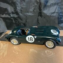 ジャンク　1/18 　オートアート　ジャガーCタイプ　 +別売り 井上商事スポークホイル　1953年 ル マン 24h 優勝車 No.18 　AUTO ART_画像1