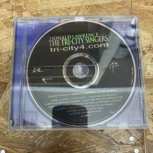 シ● HIPHOP,R&B DONALD LAWRENCE PRESENTS THE TRI-CITY SINGERS TRI-CITY4.COM アルバム CD 中古品