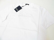 ヘルノ ＨＥＲＮＯ メンズ コットン ロゴ刺しゅう Tシャツ ホワイト 2024SS春夏新作/ JG000211U-52000-1000 ホワイト.46_画像5