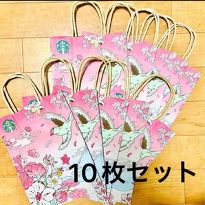 スターバックス 紙袋 2024 桜