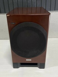 ONKYO オンキョー SL-A250 アンプ内蔵サブウーファー ウーハー 中古 傷あり 動作確認済み