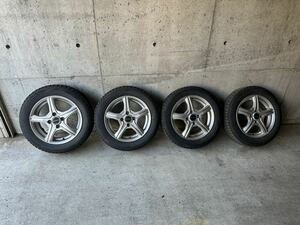 【中古】札幌 引取歓迎 アルミホイール 4本セット 14インチ BALMINUM 14×4.5J 100 4H +45 インセット バルミナ タント等 【札TB01】