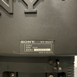 【中古】ブラウン管テレビ SONY ソニー KV-16GW2 Trinitron トリニトロン 16インチ 95製 7-12月期 レトロ 【札TB02】の画像7