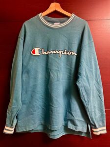 Champion チャンピオン スウェット ロンT 長袖Tシャツ　刺繍