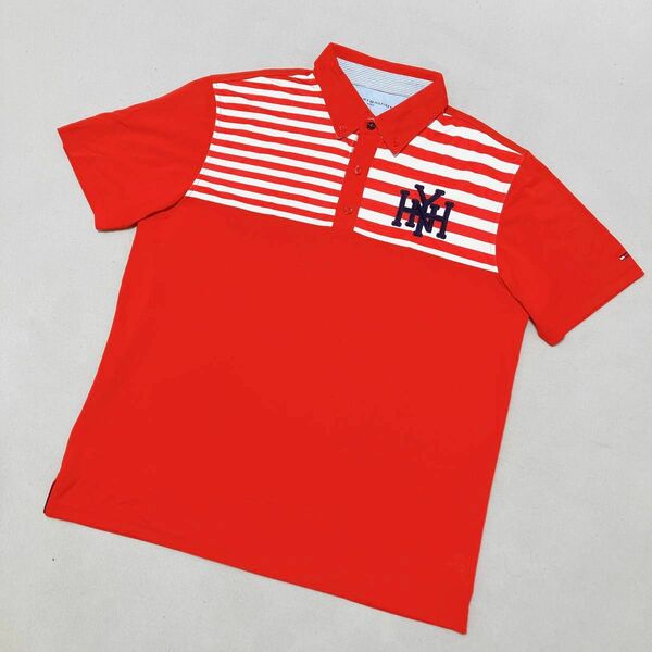 tommy hilfiger golf トミー ヒルフィガー ゴルフ ポロシャツ ゴルフウェア 半袖 LL