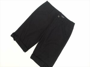 美品 イーストボーイ EASTBOY ノータックハーフパンツ 11 ブラック