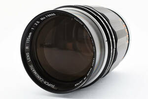 ★極上品★　キヤノン CANON CAMERA SUPER-CANOMATIC LENS R 135mm F2.5 #a438