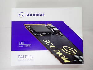 SOLIDIGM P41 Plus SSDPFKNU010TZX1 1TB PCIE4.0x4 NvmeM.2SSD 開封未使用品