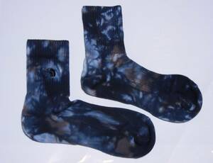 ^ North Face socks 25-27cm anti-bacterial * deodorization organic cotton new goods 