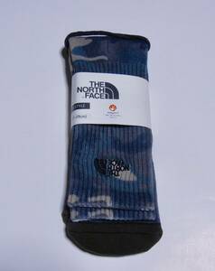 ^ North Face socks 27-29cm camouflage -ju anti-bacterial * deodorization new goods 