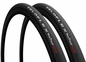 ■VELOFLEX ベロフレックス ProTour RACE チューブラー 700x25C ハンドメイド チューブラー タイヤ お得2本セット