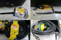 １円 アイリスオーヤマ　屋外用高圧洗浄機　FIN-801W 黄色　回転ブラシ他　まとめて_画像5
