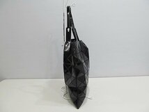 １円 BAO BAO ISSEY MIYAKE トートバッグ　黒　BB71-AG053_画像3