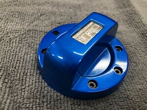 TRD Logo fuel cap cover candy - blue 