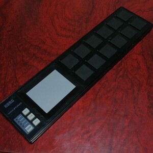 KORG standard USB MIDI controller nanoPAD BK black Velo City correspondence 12 pad music creation DTM operation verification settled 