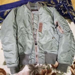 THE REALMcCOY'S ザ リアルマッコイズ MA-1 フライトジャケット FLIGHT JACKET セージグリーン S