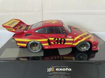 エグゾト 1/18 ポルシェ 934/935 ターボ　MOMO ミニカー　exoto PORSCHE 935 ターボ　稀少品　激レア　スポーツカー　レーシング　#30_画像4