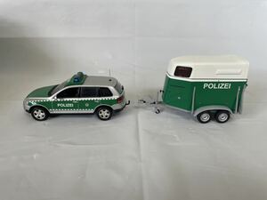 MINICHAMPS 1/43 VW Touarag 2002 Polizei Dresden ミニチャンプス　フォルクスワーゲン　ポリス　ミニカー　未使用品　稀少品　パトカー