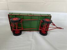 MINICHAMPS 1/18 2-axle agricultural trailer 農業用　トラクター　ミニチャンプス　トラック ミニカー 品番 109 905020 稀少品　レア_画像4