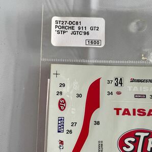 STUDIO27 スタジオ27 PORSCHE 911 GT2 STP JGTC '96 デカール シール ステッカー ポルシェ TAISAN レーシング 未開封 稀少品の画像3