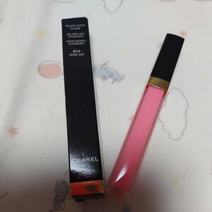 * популярный цвет *CHANEL Chanel rouge здесь блеск rouge здесь блеск 804 блеск для губ "губа" помада булавка Crows 