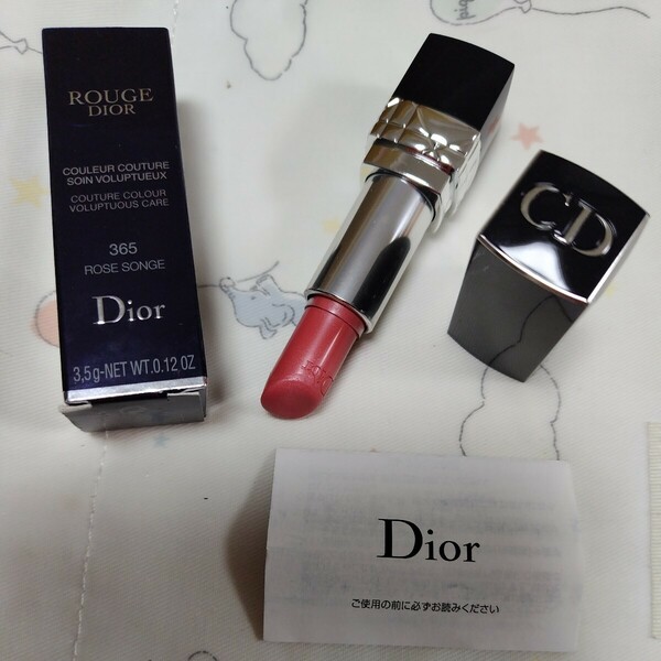 ★人気色★Dior　ルージュ　ディオール　365　ピンクソンジュ　ピンク　口紅　リップ