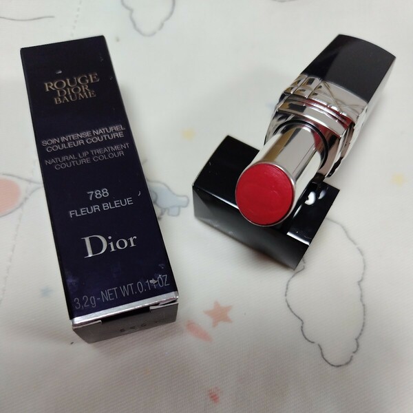 ★人気色★Dior　ルージュ　ディオール　ボーム　788　FLEUR　BLEUE　口紅　リップ