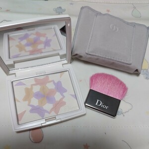 * popular color *Dior Dior snow brush & Bloom powder 003 sweet lavender face powder cheeks color 