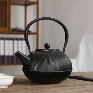 高級感満載★新品★茶壺☆手彫り鉄壺 鉄やかん 鉄分補給 茶道具 対応 鉄やかん 鉄分補給 鉄びん900ml★