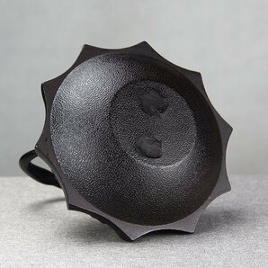 新品推薦「龍生九子」鋳鉄製鉄瓶 提梁鉄瓶 手作り コーティングなし 老鉄瓶 やかんを沸かす お茶の道具 ティーポット1.3Lの画像4