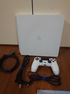 [ operation verification settled ] PlayStation 4 body CUH2100AB Glacier White /playstation4 CUH-2100AB