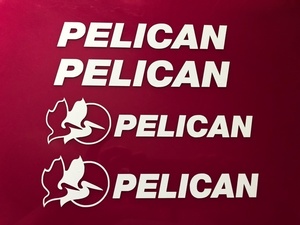 ペリカン　PELICAN　ステッカー　2種　４枚