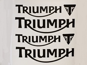 トライアンフ　ステッカー２種セット　Triumph