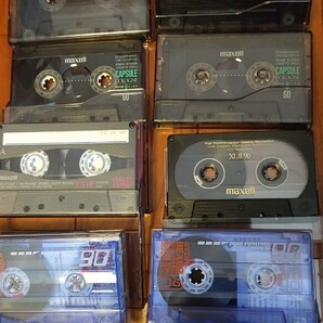 ハイポジTYPE2 カセットテープ maxell TDK 計16本中古の画像1