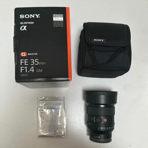 SONY 35mm F1.4 GMASTER 美品　カメラレンズ ソニー 単焦点SONY ソニー カメラレンズ 