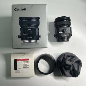 ◇Canon キヤノン TS-E 45mm F2.8 ティルト・シフトレンズ 一眼カメラ用レンズ 美品