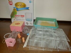 p42：鳥かご ペット用品 雛 ケース 箱 まとめて 文鳥 インコ ジュウシマツ 小鳥 飼育