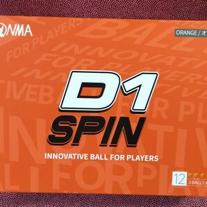 ホンマ D1スピン D1 SPIN　オレンジ　1ダース　新品