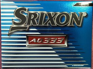 スリクソン AD333 　1ダース 新品です。SRIXON　スリクソンゴルフボール　ホワイト