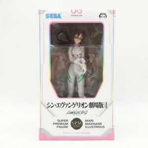 sin. Van geli.n new theater version SPM figure Last Mission Activate Color Mari Illustrious Makinami / unopened /SEGA Sega /14520