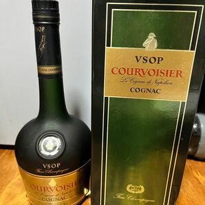 【中古】未開栓 ブランデー クルボアジェ VSOP コニャック 1000ml 40度 CQURVOISIER [美品]