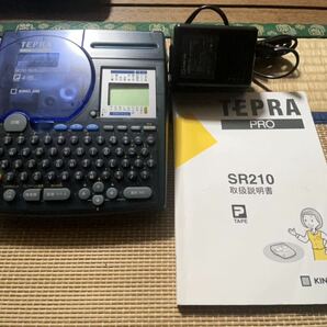 【美品】KING JIM TEPRA テプラプロ SR210 の画像1