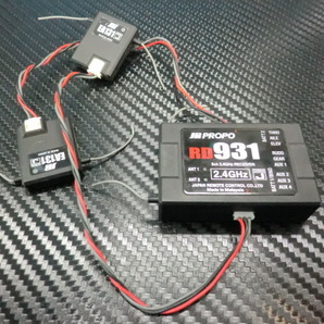 ★JR RD931/EA131ｘ2 DSM 2.4GHz 9チャンネルレシーバー 受信機★の画像2