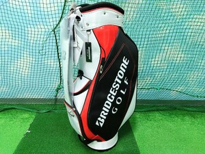 [05][ новый товар ][ caddy bag ][ блиц-цена ] Bridgestone Golf CBG21Y/ цвет *WK/9 type /2.8kg/47 дюймовый соответствует 