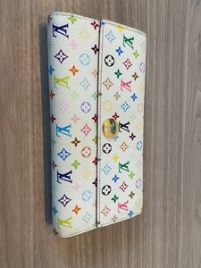 更に値下げ！LOUIS VUITTON マルチカラー 二つ折り長財布（リッチ）