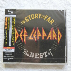 Def Leppard / ザ・ストーリー・ソー・ファー ザ・ベスト・オブ・デフ・レパード＜2SHM-CD＞　国内盤帯付き　SHM-CD