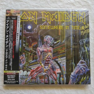 Iron Maiden / サムホエア・イン・タイム【ザ・スタジオ・コレクション・リマスタード】国内盤帯付き